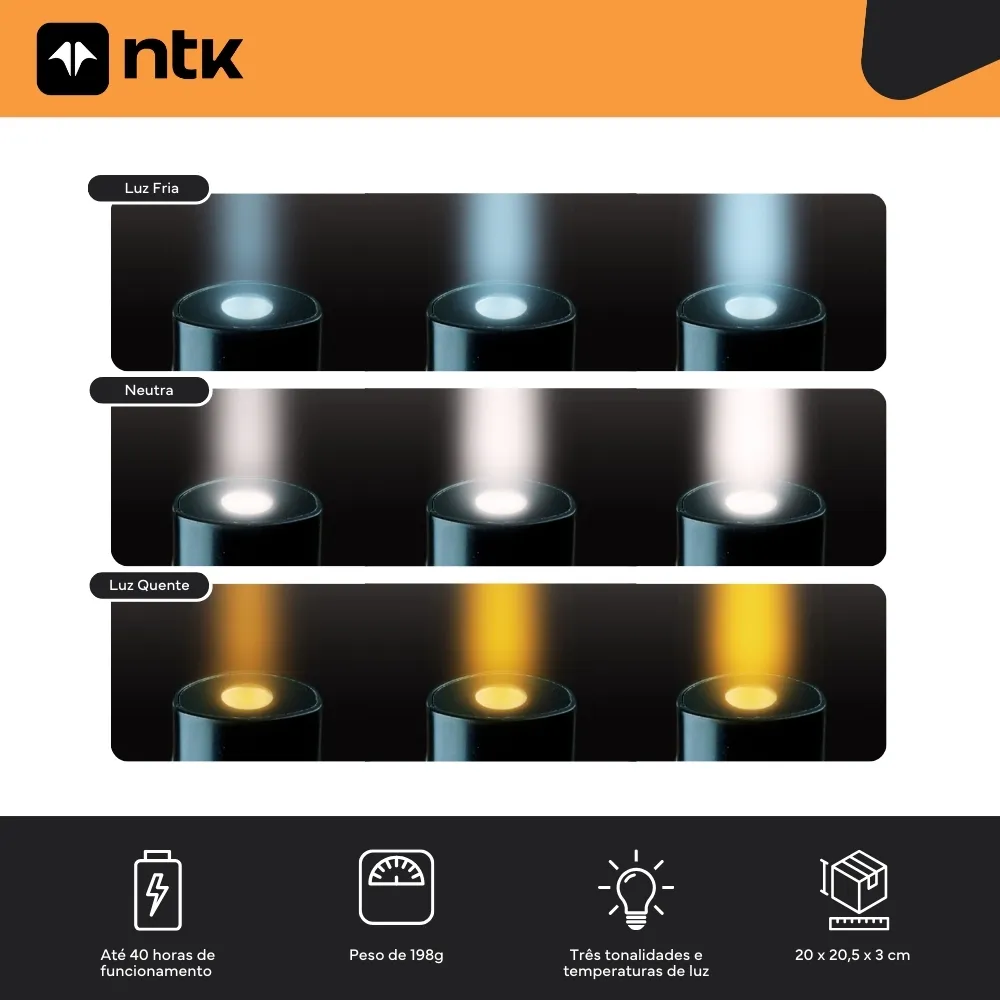 Lanterna de Pescoço de 80 Lúmens - Imagem 8