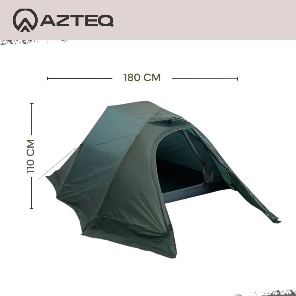 Barraca de Camping 3 Pessoas Cumbre Azteq 6000mm com Sobreteto Completo - Imagem 9
